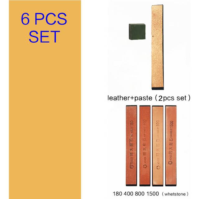 (a-Chocolate as the pictures show) Grindstone Kitchen Abrader Grit Fix Angle Grind  Bar Knife Wet Stone Grinder Tools Whetstone Sharpen