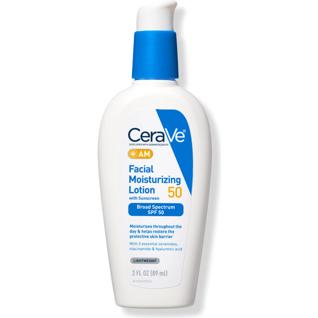 CeraVe AM Facial Moisturizing Lotion SPF 50 3 fl oz