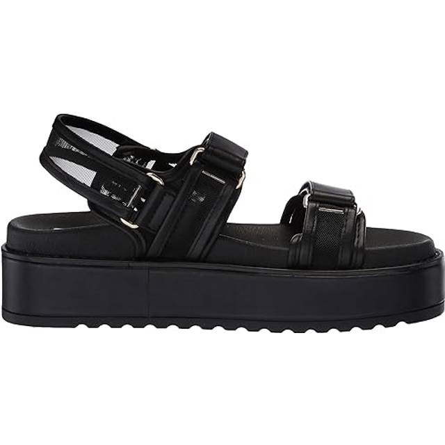 Steve Madden Damer Mona Sandal, Svart nät, 40 EU