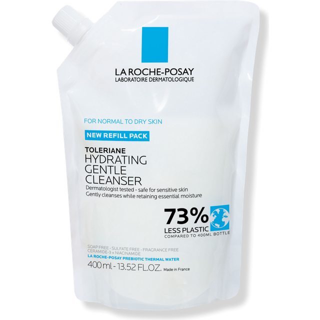 La Roche-Posay Toleriane Hydrating Gentle Face Cleanser | Hydrating Facial Cleanser With Niacinamide + Ceramides | Daily Face Wash For Dry Skin To Nor