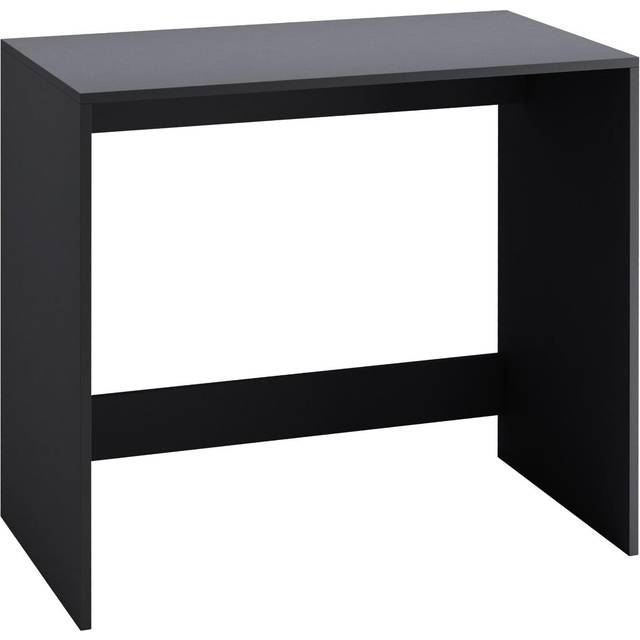 (Black) Small Compact Modern Computer PC Laptop Desk Study Table Home Office Workstation