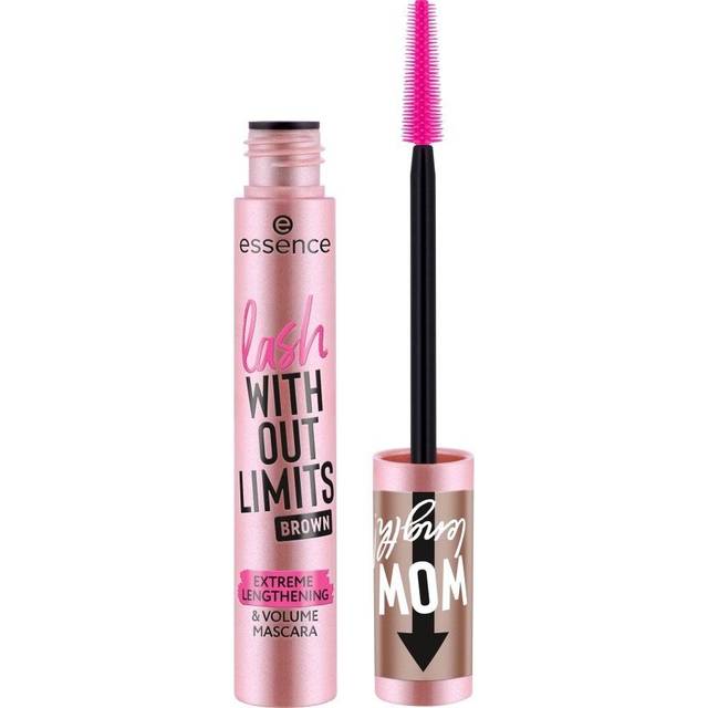 essence WITHOUT LIMITS BROWN Volymgivande och förlängande maskara Skugga 02 Brown 13 ml