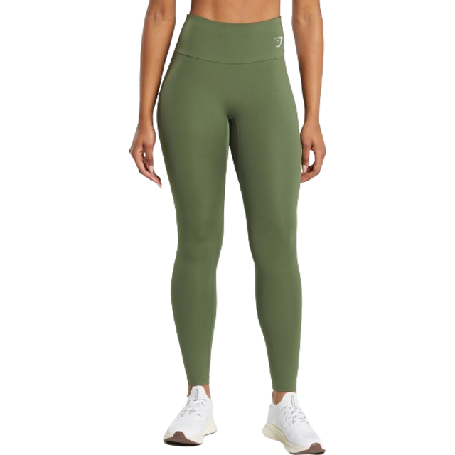 Training Leggings - Core Olive