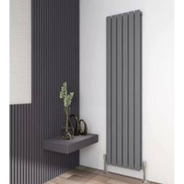 Mcc Designer Flat Panel Double Radiator 1800 X 408Mm Anthracite, Grey