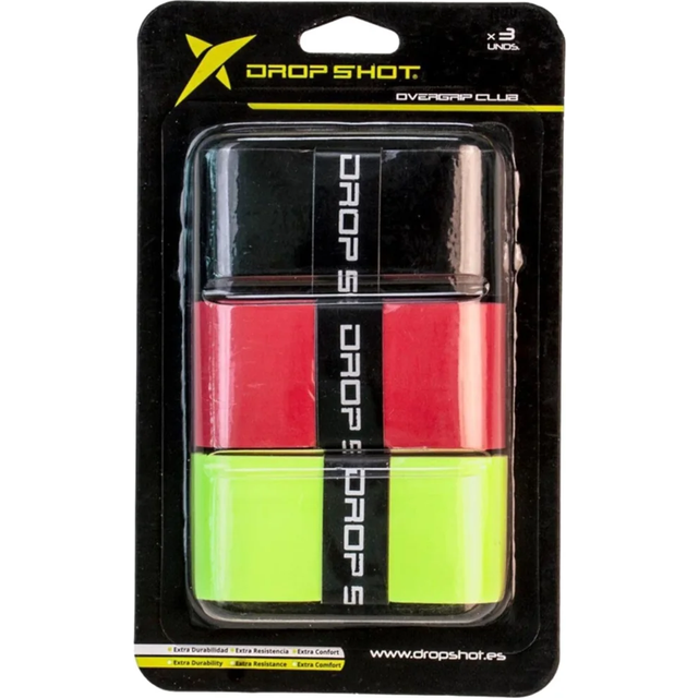 Drop Shot Club 3-pack - svart
