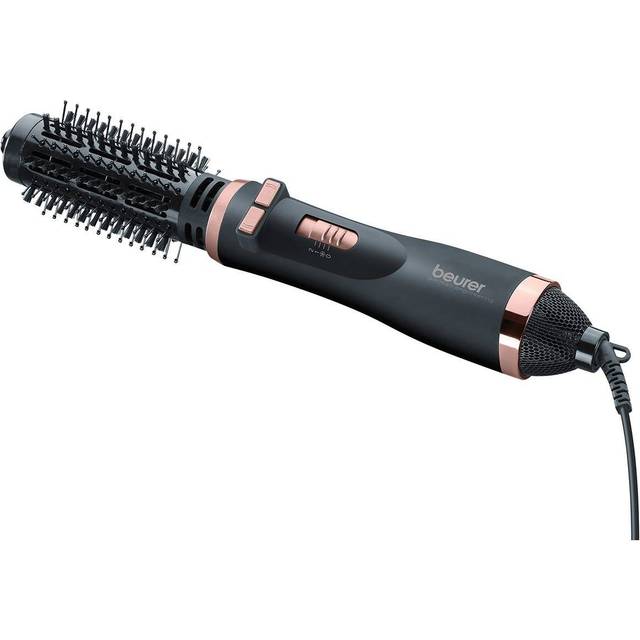 Beurer HT80 Rotating Hot Air Brush 1000W - Black/Rose Gold, Black