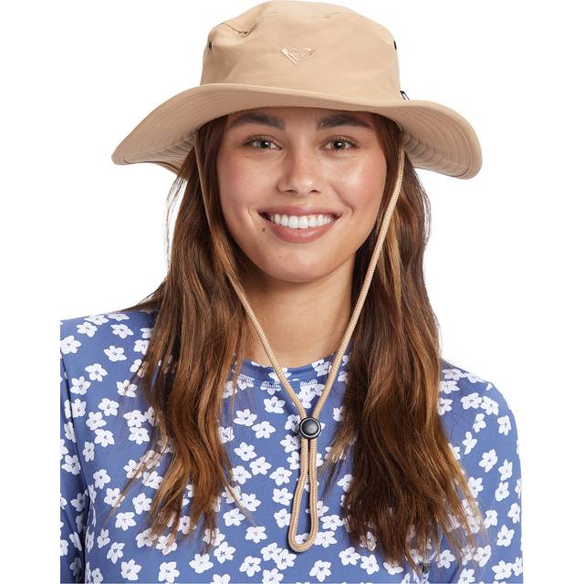Roxy Women's Pudding Party Safari Boonie Sun Hat  Tan Exc  Small/Mediu