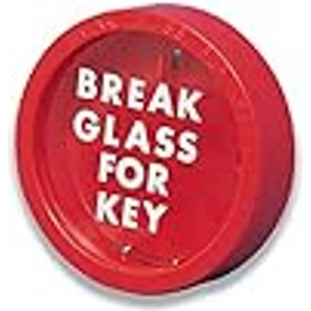 Firechief Circular Key Box, Glass Fronted (KB1)