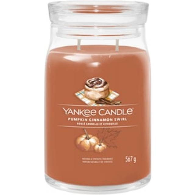 Pumpkin Cinnamon Swirl Signature Large Jar Candle - Multi - One Size