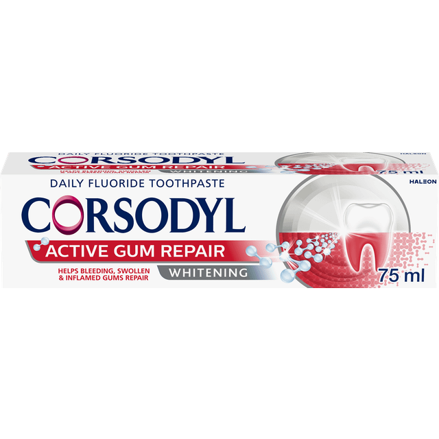 Corsodyl Active Gum Repair Fresh Mint Toothpaste 75ml