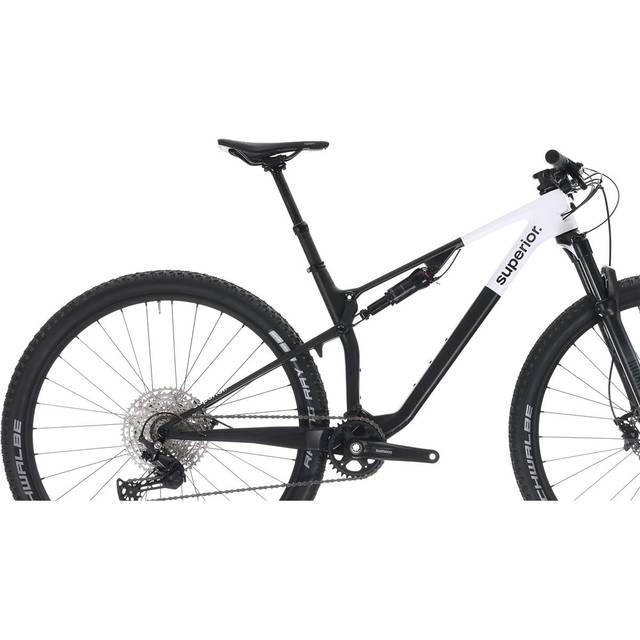 Heldämpad Mtb Superior XF 9.2 RC Matt Svart/Vit 21" 2024
