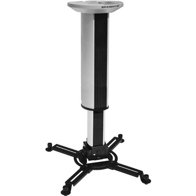 DMT PRB-7 Universal Projector Ceiling Bracket, 40 - 60cm (Black)