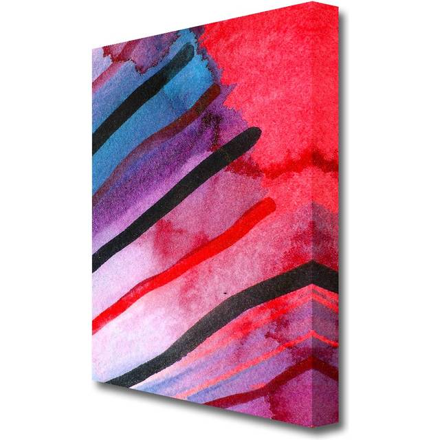 &#39;Wildlife Zebra&#39; Painting Print on Canvas (101.6 cm H x 66 cm W)