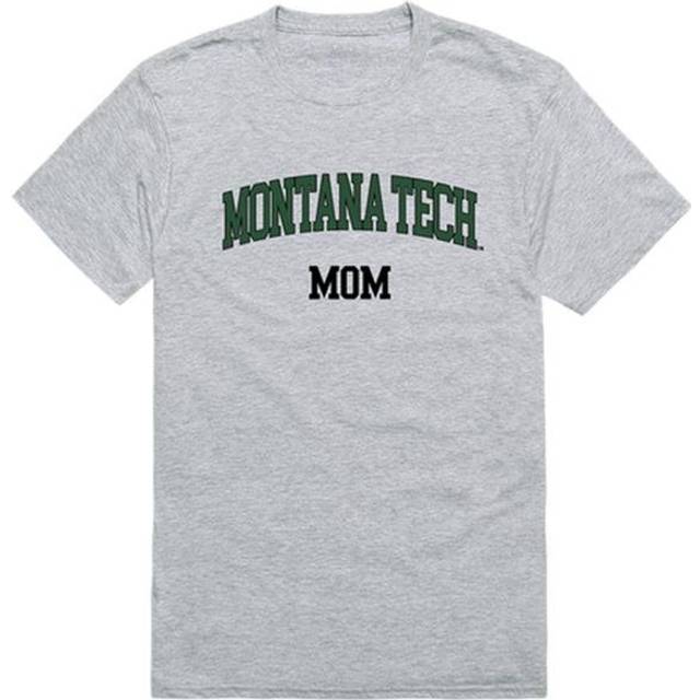 W Republic 549-550-HGY-02 Montana Technological University Orediggers College Mom Short Sleeve T-Shirt, Heather Grey - Medium