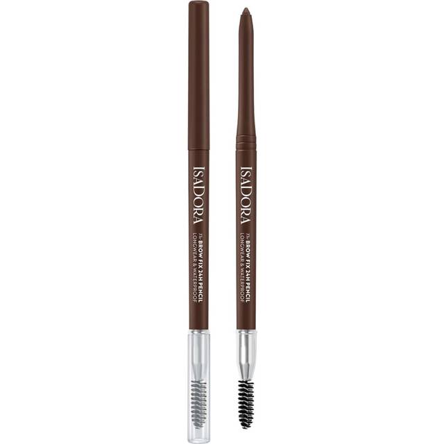 IsaDora The Brow Fix 24h Pencil Longwear & Waterproof 02 Dark Brown 0,32 g - Multi
