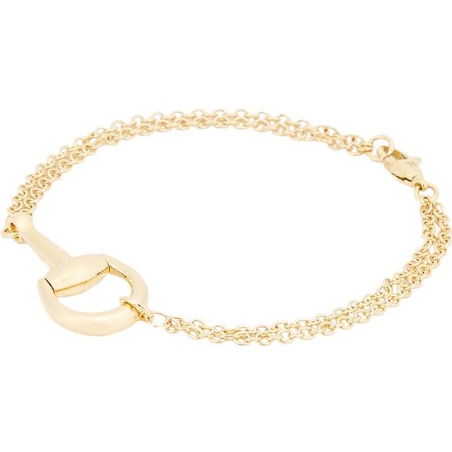 Gucci Horsebit 18ct Yellow Gold Bracelet