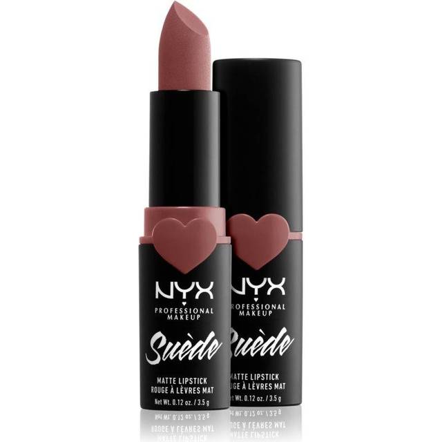 NYX PROFESSIONAL MAKEUP, matt läppstift, Suede Matte Lipstick, nyans: Brunch Me, 3,5 g