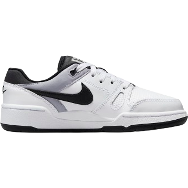 NIKE pojkar Full Force Gs Sneaker, Vit svart tenn, 36 EU