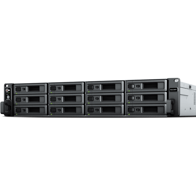 Synology RS2423RP+ RackStation 8GB 4-Core 2U 12 Bay Rackmount NAS