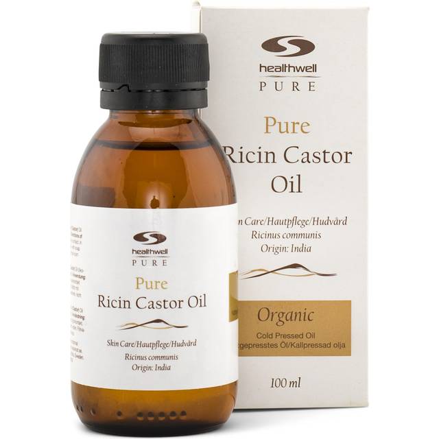 Healthwell PURE Ricinolja EKO, 100 ml