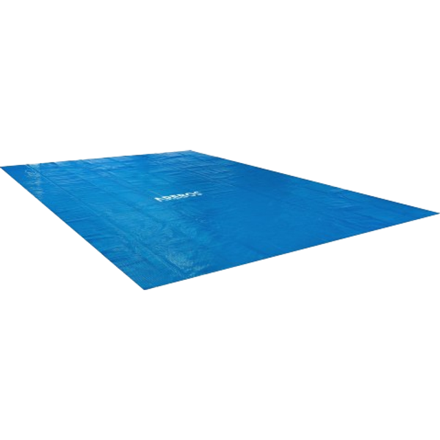 AREBOS Pool Solar Foil/CoverSolar Cover Square Ã5.49x2.74m Blue Solar Tarpaulin Thickness 120Âµm can be cut to size Pool Heating for Water Heating