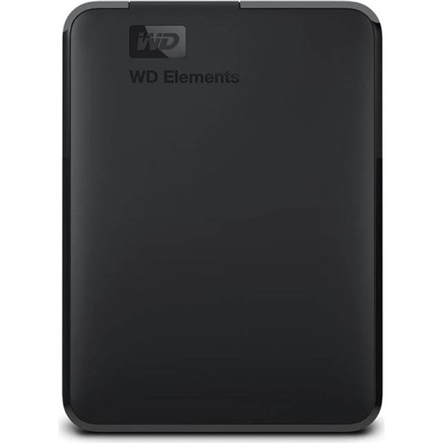 WD Elements Portable WDBHJS0060BBK - Hårddisk - 6 TB - extern (bärbar) - USB 3.1 Gen 1 - svart