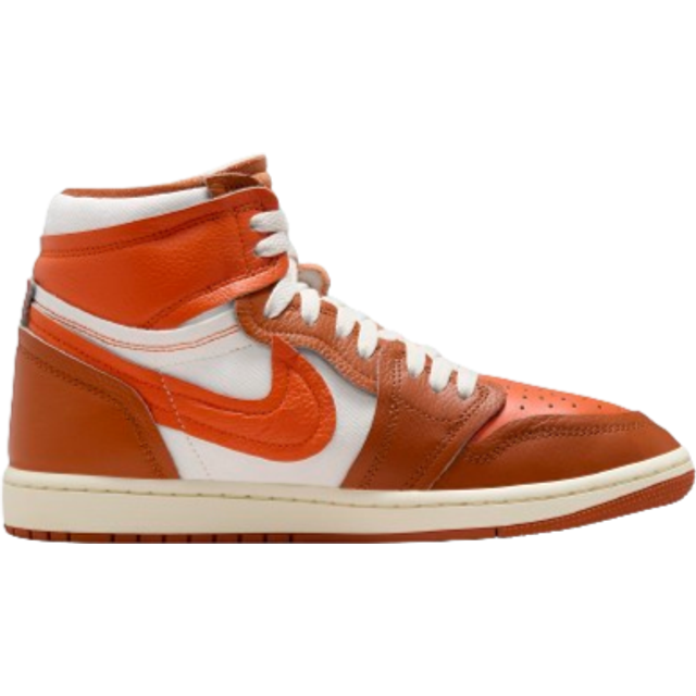 Air JORDAN Jordan – sneakers WMNS 1 mm HIGH av syntet för kvinnor, apelsin, 38 EU