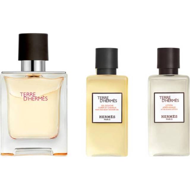Hermès Terre d'Hermès Gift Set 50ml EDT + 40ml Shower Gel + 40ml Aftershave Lotion
