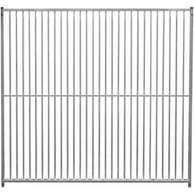 Dog Run Panels Galvanised Steel Pen Fence Outdoor 1.84m x 2m