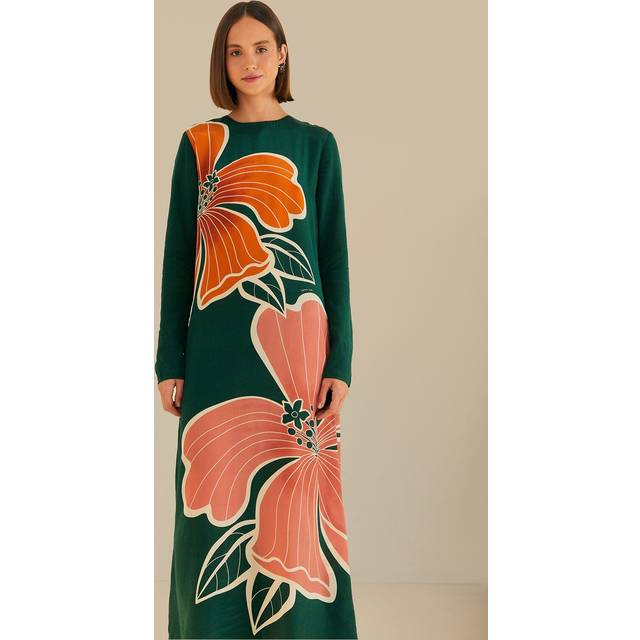 Farm Rio Honolulu Flowers Maxi Dress