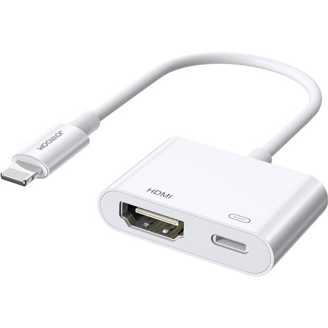 Joyroom Lightning till HDMI Adapter - Vit