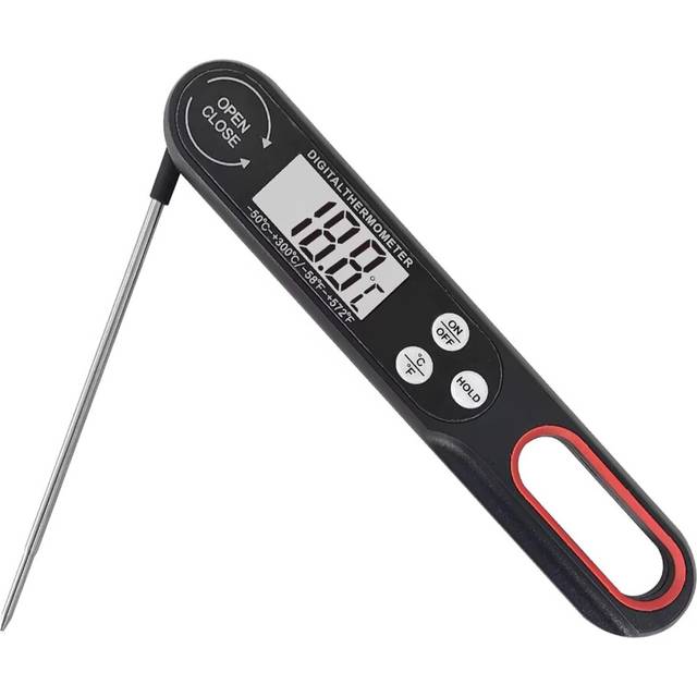 Digital Meat Thermometer With Foldable Probe
