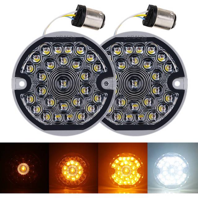 (Flashing Turning) SUP-LIGHT LED Motorcycle Turn signal light With Runing Light For Harley