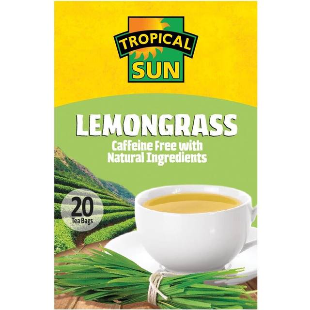 Tropical sun lemon grass tea 20 teabags x 6 packs