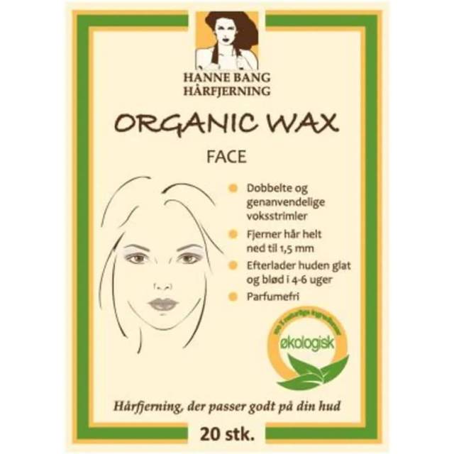 Hanne Bang Organic Wax Face 20-pak