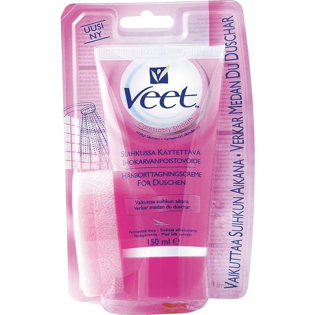 Hair Removal, In Shower Cream, Body & Legs, Normal Skin, 150ml each, 1 Sponge