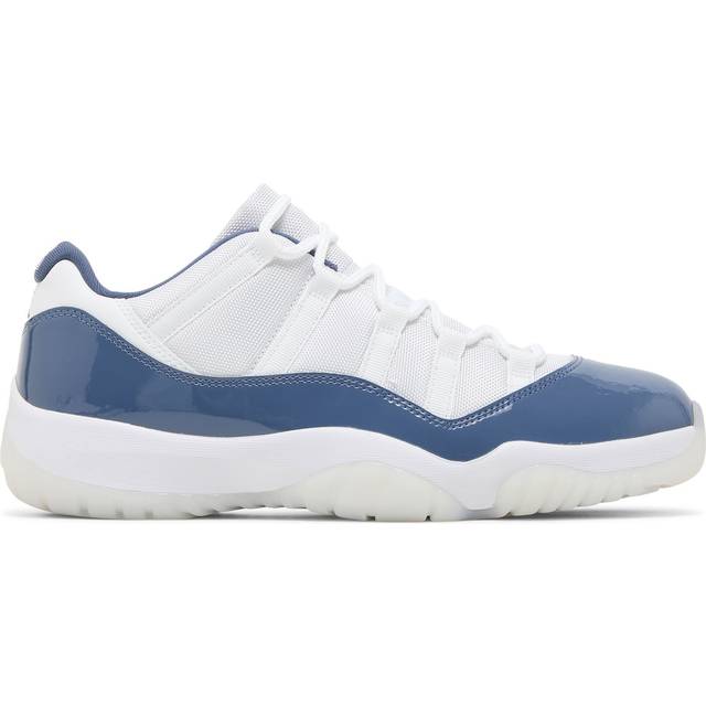 Nike Air Jordan 11 Retro Low M White Midnight Navy Diffused Blue Football Grey