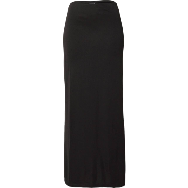 Gina Tricot Low Waist Maxi Skirt - Black