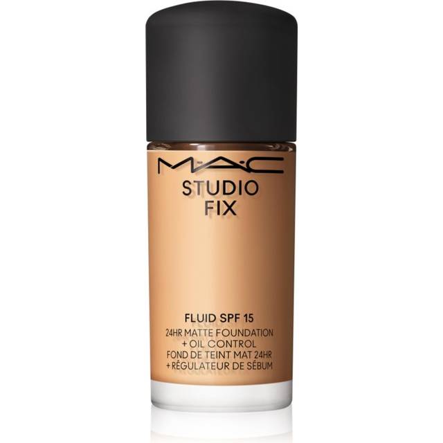 MAC Cosmetics Mini Studio Fix Fluid SPF 15 24HR Matte Foundation + Oil Control Mattifierande foundation SPF 15 Skugga NC30 15 ml