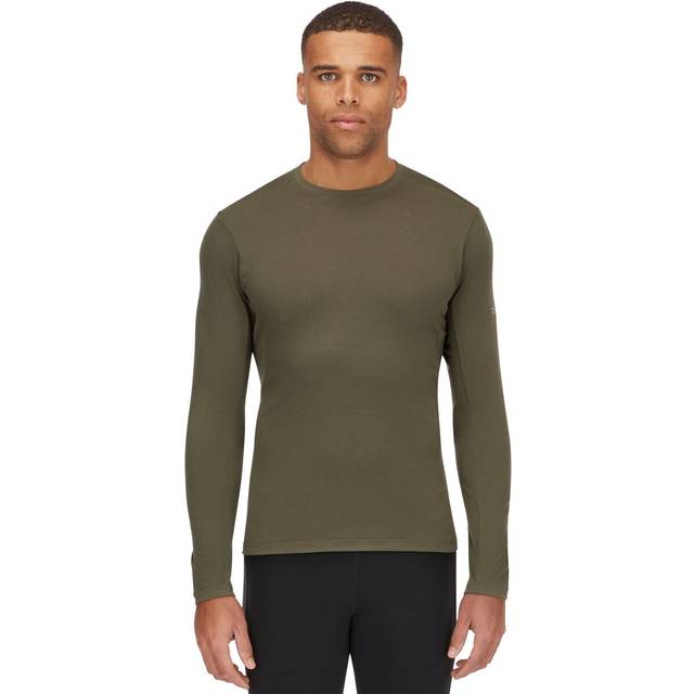 Rab Cinder Crimp Long Sleeve T-Shirt - Light Khaki