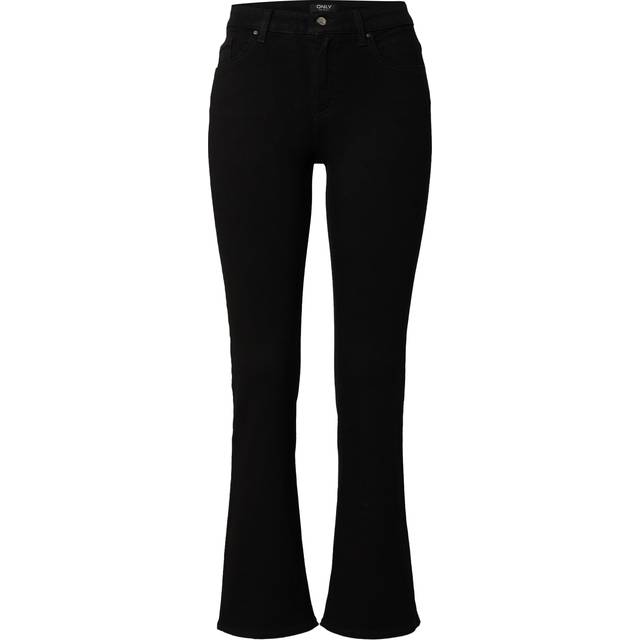 Women's mid-flare jeans Only Blush REA2343 - Noir