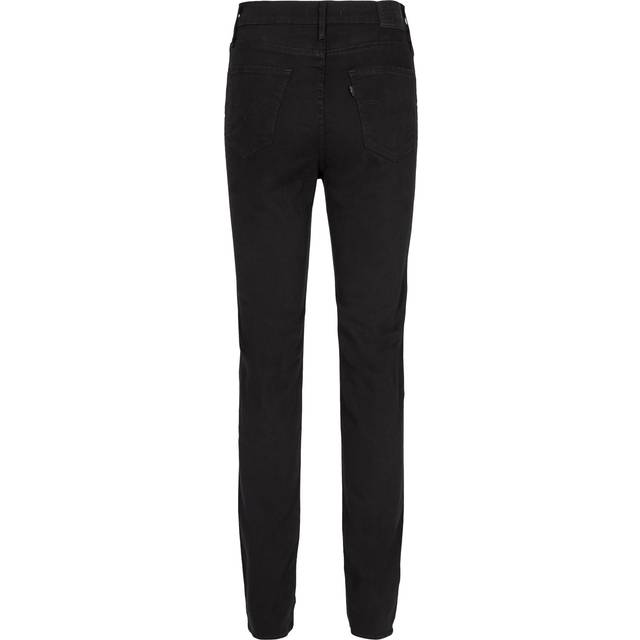 Levi's 724 High Rise Straight Jeans Dam Stl. W24 / L32 - Från Magasin - Sort (W24 / L32)