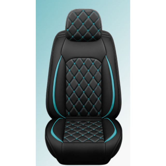 (PQV85-1Seat Green) Universal Car Seat Covers Set Styling Auto Chairs Cushion Cover Car Accessories