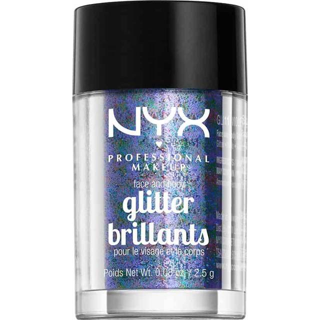 NYX PROFESSIONAL MAKEUP Face & Body Glitter, Violet