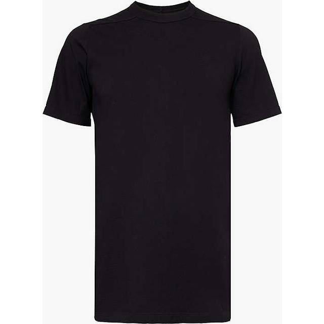 Rick Owens Mens Black Short-sleeve Crew-neck Cotton-jersey T-shirt S - BLACK