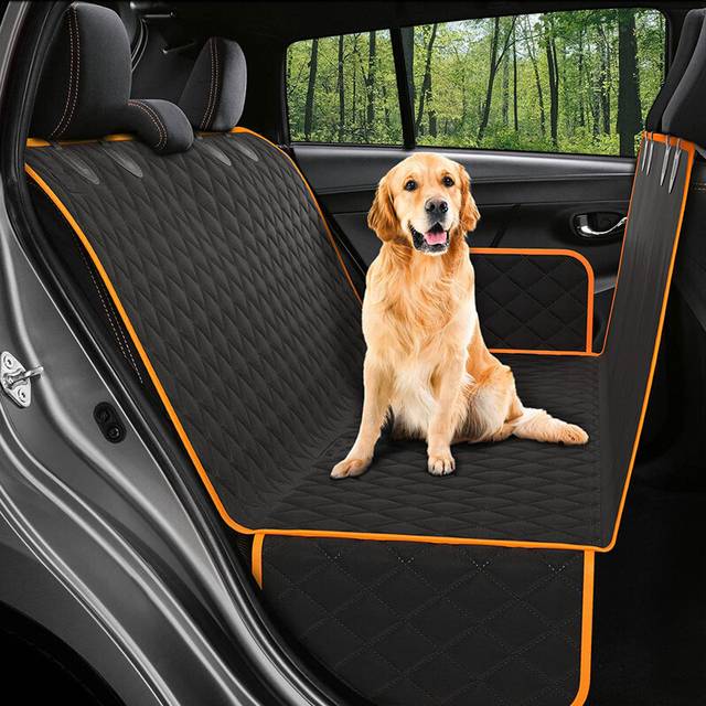 (yellow pet cover) Car Seat Back Pet Cushion Waterproof Dog Backseat Protection Mat Animal