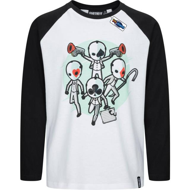 (11-12) Fortnite Team Wild Card Long Sleeve Sizes 9-16