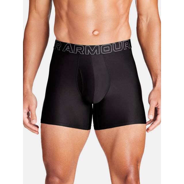 Under Armour Kalsonger Performance Tech 6" 3pk Black - Svart (XXXXL)