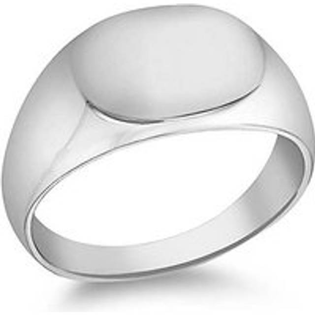 Tuscany Silver Sterling Silver Oval Signet Ring