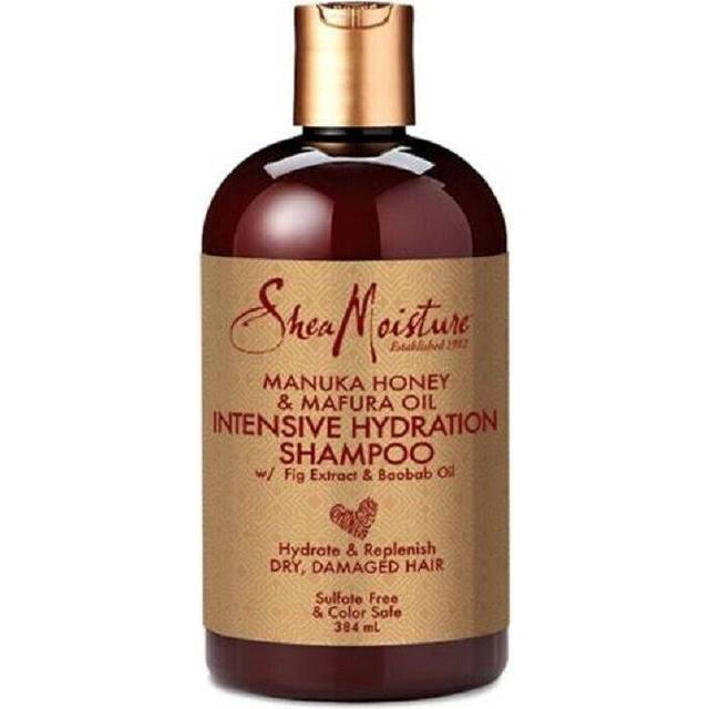 SheaMoisture Sulfate-Free Manuka Honey & Mafura Oil Intense Hydration Shampoo for Dry Damaged Hair 13 fl oz
